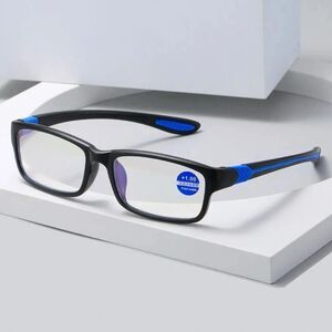 Stylish Black and Blue Reading Glasses UNISEX